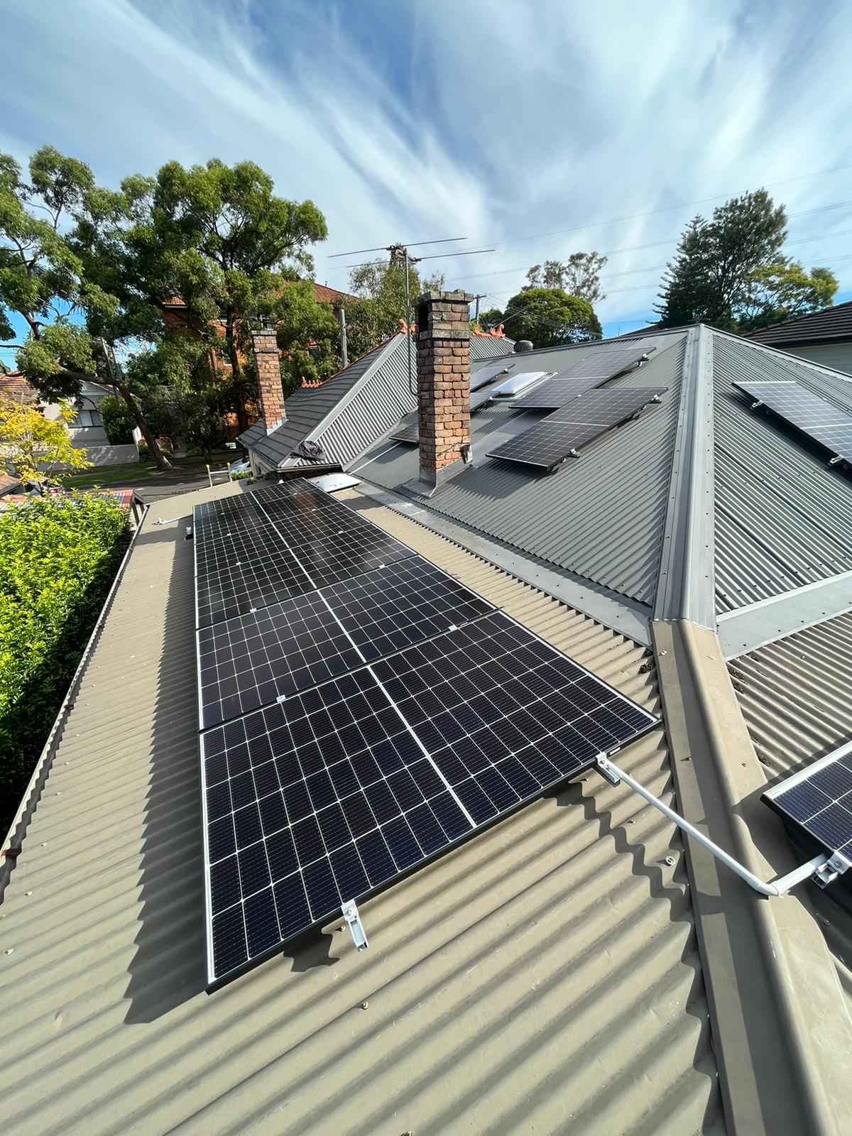 solar installation gladesville