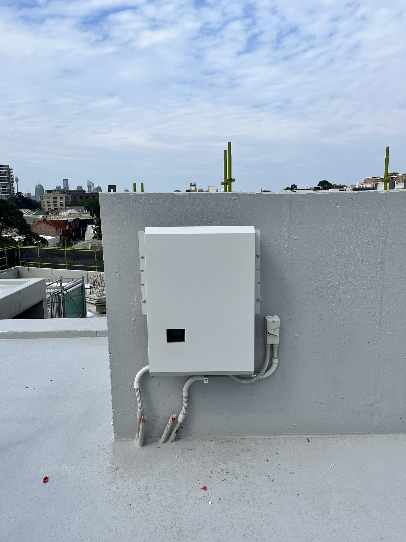 annandale commercial solar system inverter installation