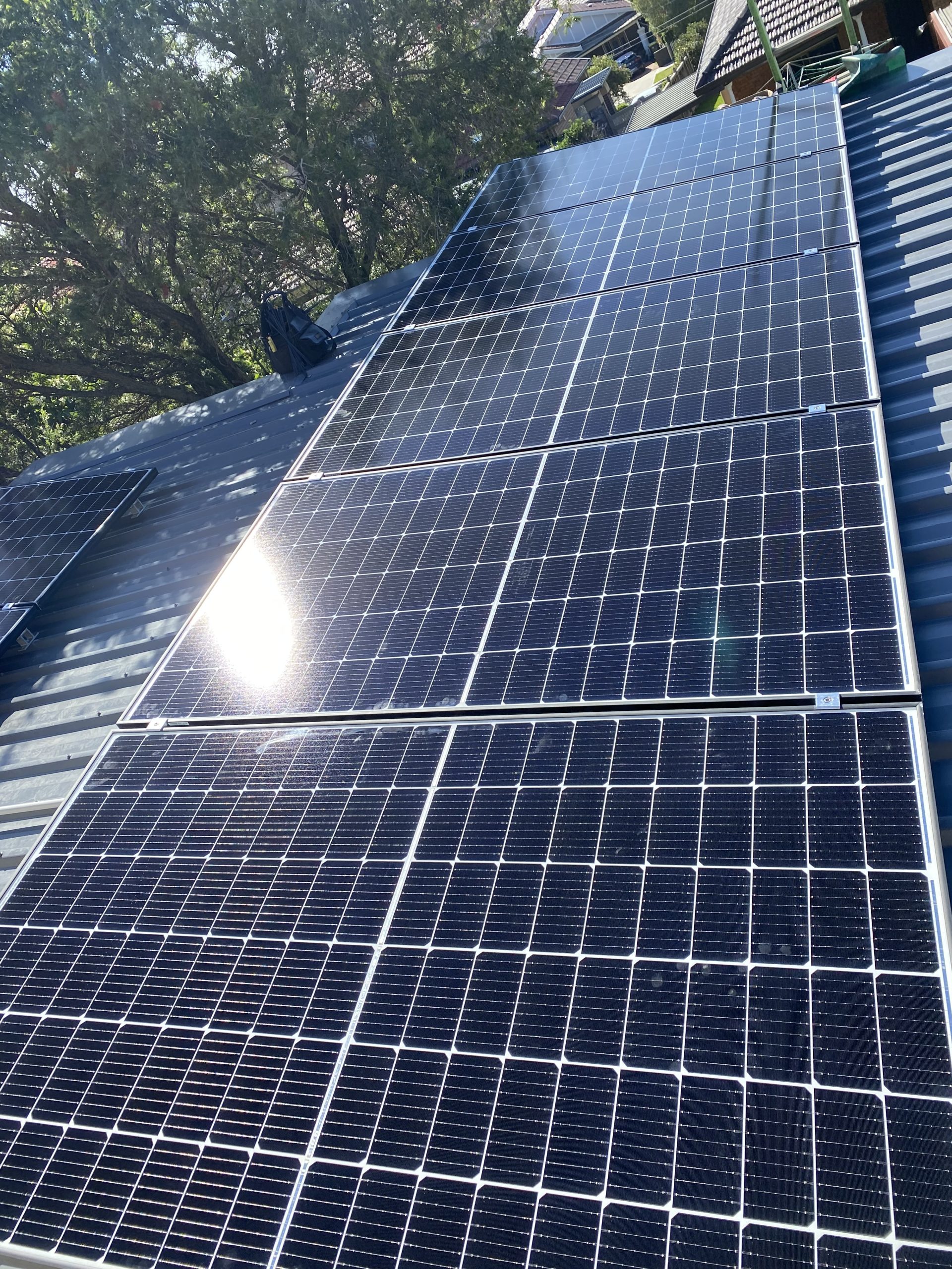 russell lea solar system install